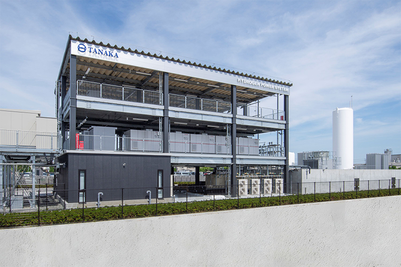 TANAKA Shonan Fuel Cell Power Plant: Fuel Cell Power Generation Facility TANAKA H2 Nexus