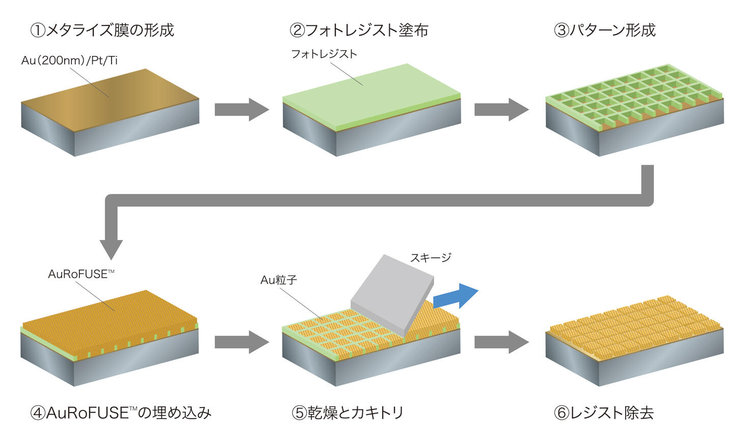 AuRoFUSE™プリフォーム作製方法